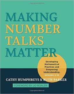 Making number talks matter textbook cover