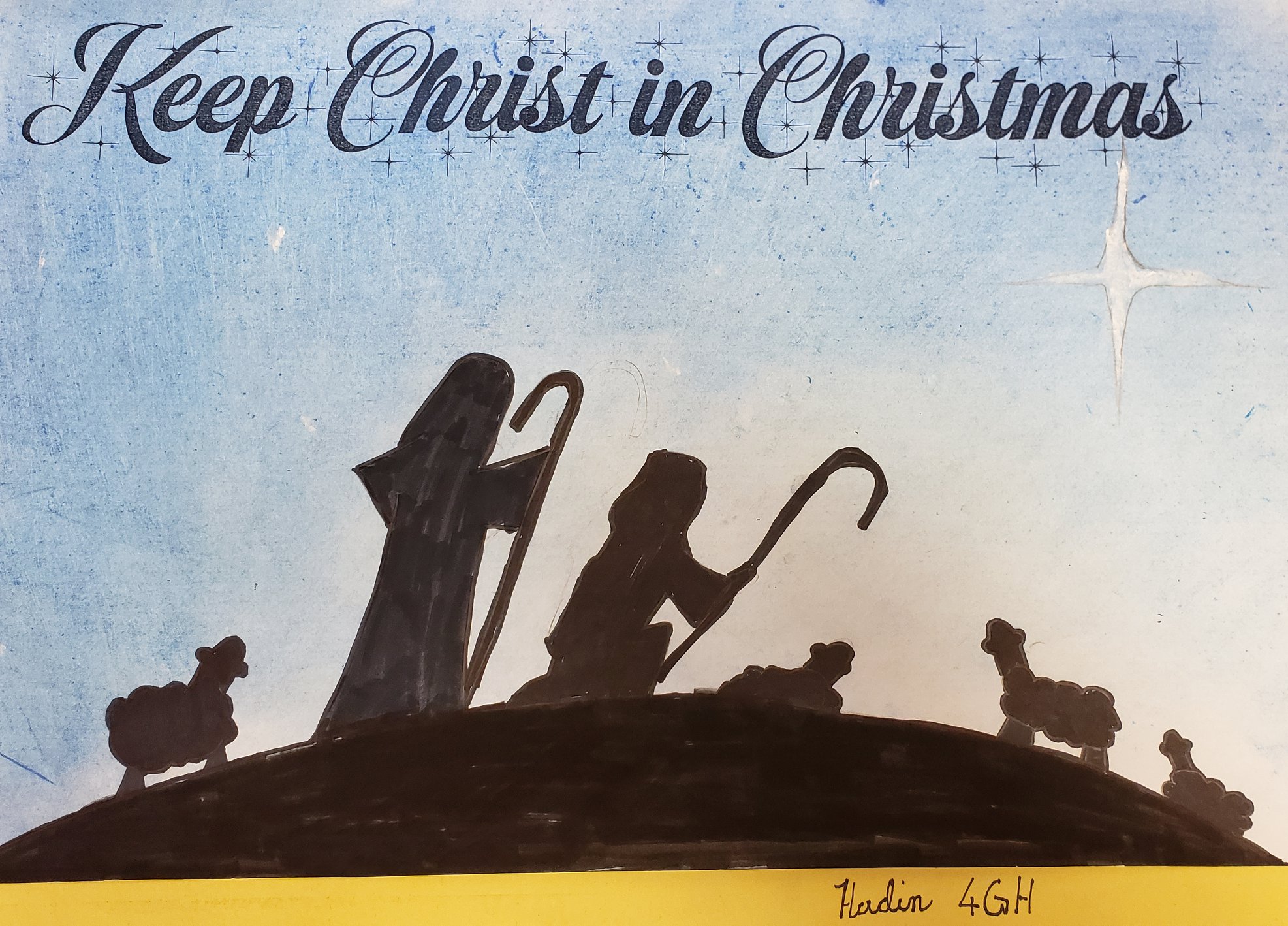 Keep Christ in Christmas Poster Contest  Red Deer Catholic Regional Schools