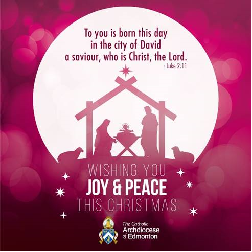 Wishing you joy and peace this Christmas
