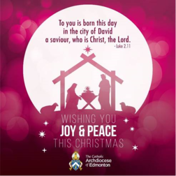 Wishing you joy and peace this Christmas