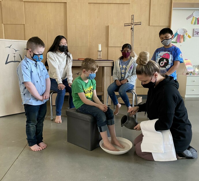 St. Gregory the Great Catholic School students